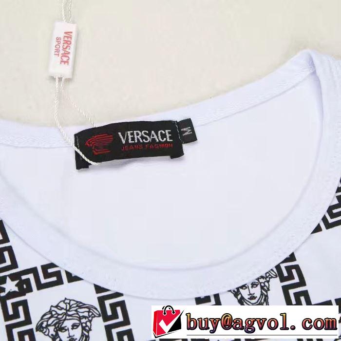 ヴェルサーチVERSACE 夏にぴったり限定アイテム Tシャツ/ティーシャツ 2019即旬な装いに 3色可選