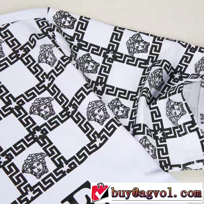 ヴェルサーチVERSACE 夏にぴったり限定アイテム Tシャツ/ティーシャツ 2019即旬な装いに 3色可選