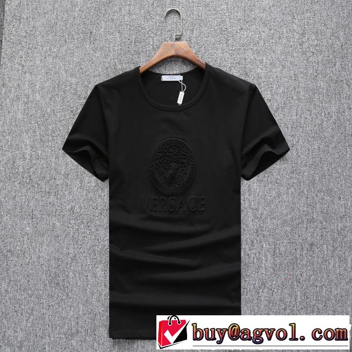 Tシャツ/ティーシャツ 【2019春夏】最新コレクション 2色可選 今シーズン人気のアイテム ヴェルサーチVERSACE