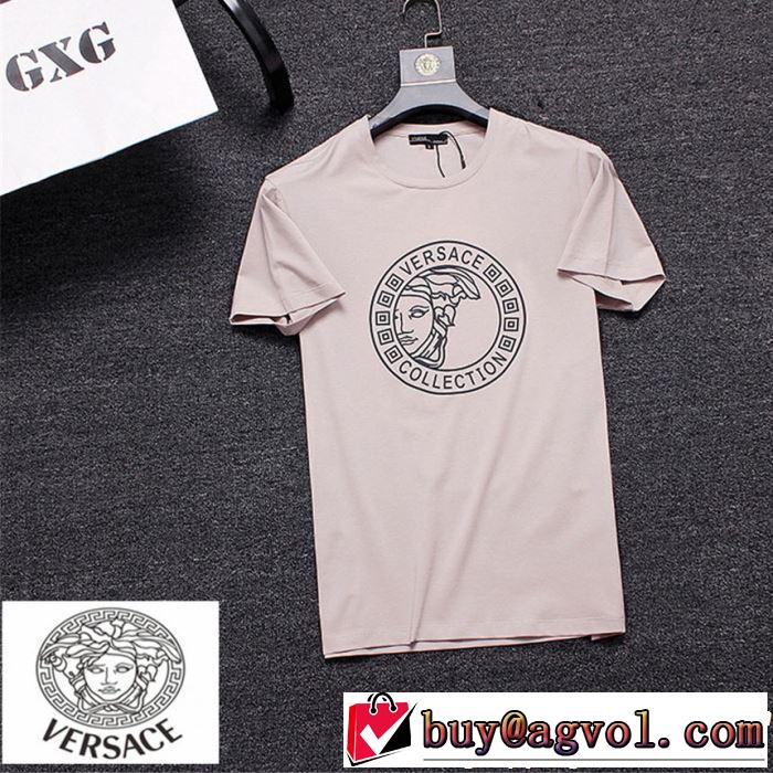 大人のカジュアルスタイル ヴェルサーチVERSACE Tシャツ/ティーシャツ 2019SSのトレンド商品 2色可選