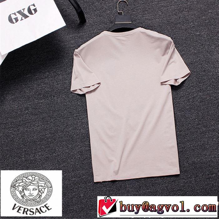 大人のカジュアルスタイル ヴェルサーチVERSACE Tシャツ/ティーシャツ 2019SSのトレンド商品 2色可選