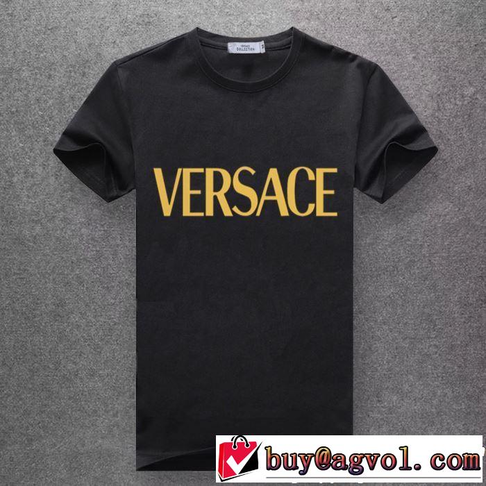 知的優秀アイテム ヴェルサーチVERSACE 2019年春夏流行ファッション Tシャツ/ティーシャツ 多色可選