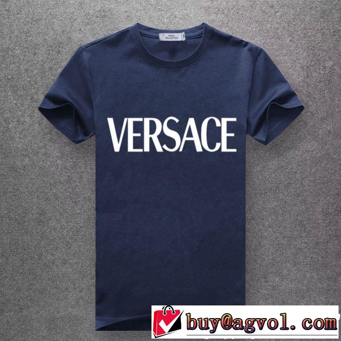 知的優秀アイテム ヴェルサーチVERSACE 2019年春夏流行ファッション Tシャツ/ティーシャツ 多色可選
