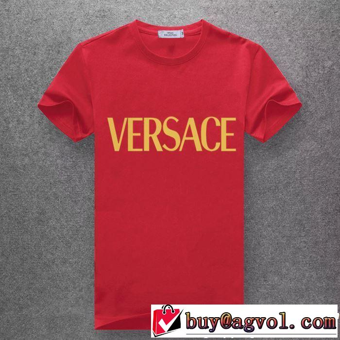 知的優秀アイテム ヴェルサーチVERSACE 2019年春夏流行ファッション Tシャツ/ティーシャツ 多色可選