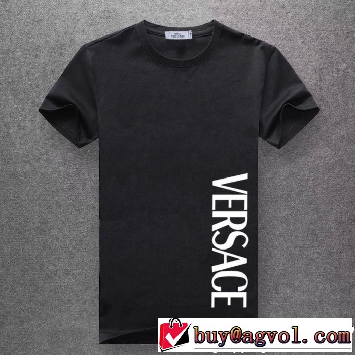  多色可選 新しい斬新なスタイル Tシャツ/ティーシャツ 2019夏ファション新品  ヴェルサーチVERSACE 