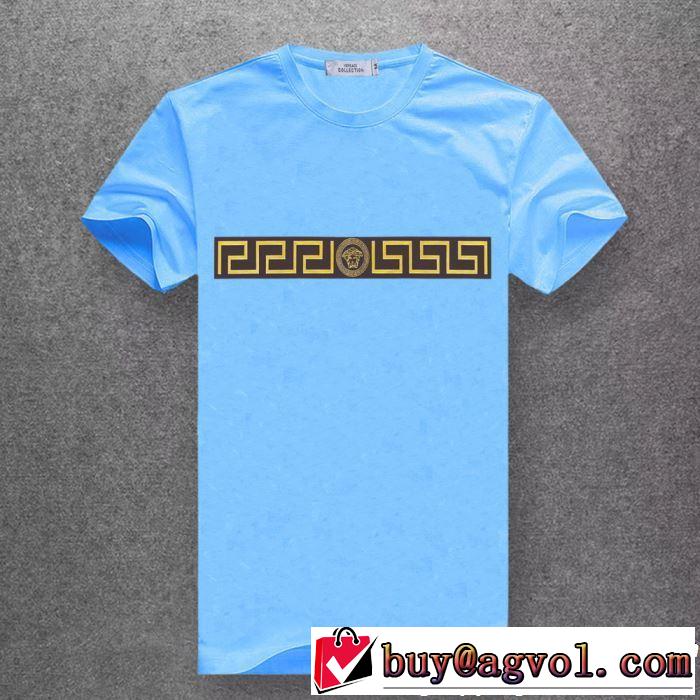 ヴェルサーチVERSACE今年流大人っぽさ  Tシャツ/ティーシャツ 多色可選 2019春夏トレンドアイテム