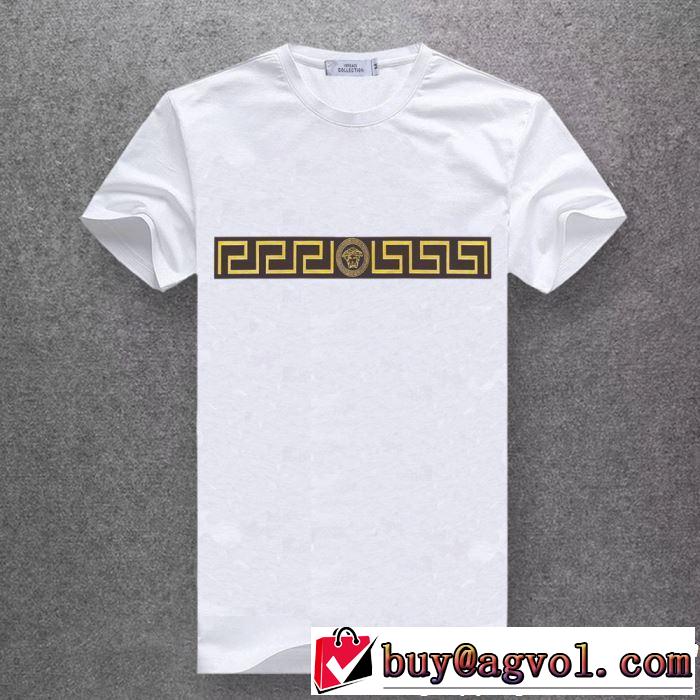 ヴェルサーチVERSACE今年流大人っぽさ  Tシャツ/ティーシャツ 多色可選 2019春夏トレンドアイテム