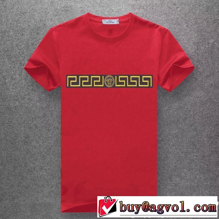 ヴェルサーチVERSACE今年流大人っぽさ  Tシャツ/ティーシャツ 多色可選 2019春夏トレンドアイテム