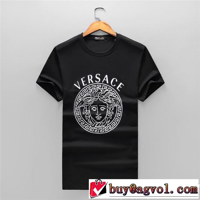 ヴェルサーチ 半袖上下セット2019春夏の大注目トレンド VERSACE 2色可選 セール早いもの勝ち