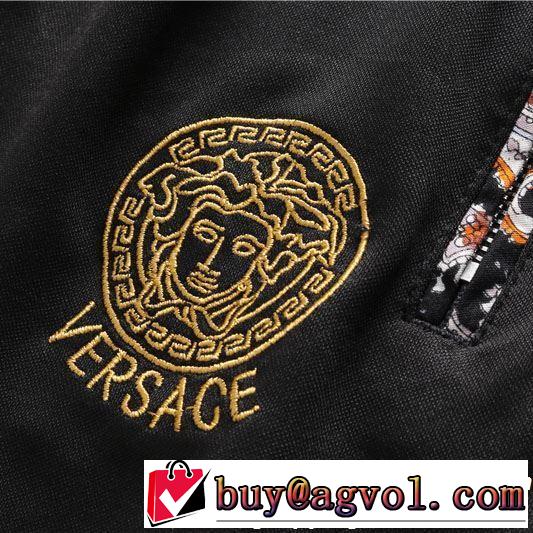 オンライン限定商品 2色可選 VERSACE ヴェルサーチ 半袖 上下セット正規品保証19春夏 人気商品
