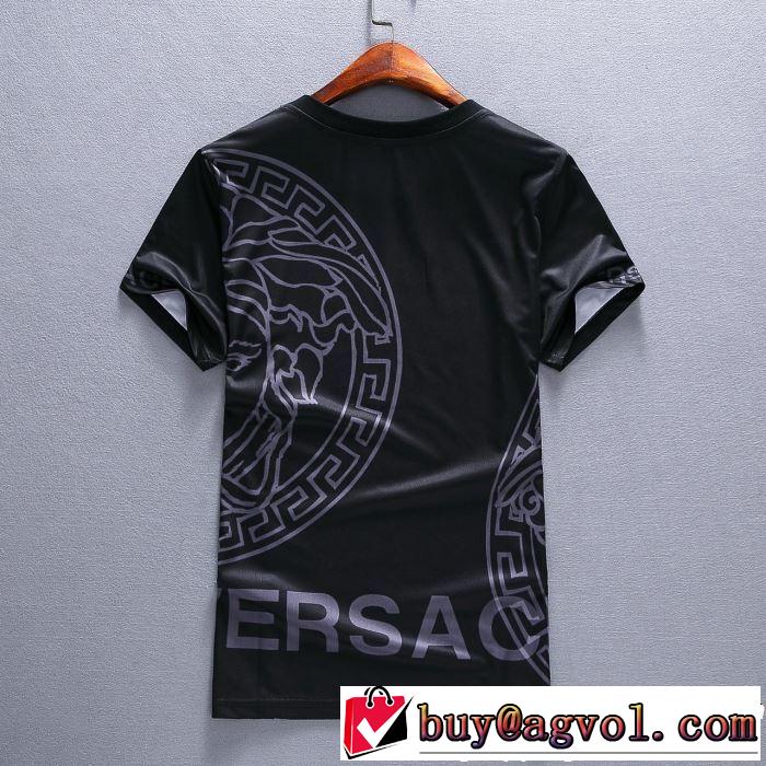 最新☆大人気☆話題沸騰 半袖 上下セット2019限定 男性に人気 VERSACE ヴェルサーチ定番が欲しい方