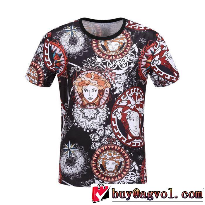 VERSACE ヴェルサーチ 半袖Tシャツ 2色可選 2019年の春夏に着たい る春夏おすすめの人気商品
