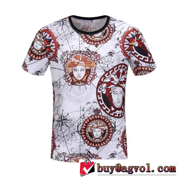VERSACE ヴェルサーチ 半袖Tシャツ 2色可選 2019年の春夏に着たい る春夏おすすめの人気商品