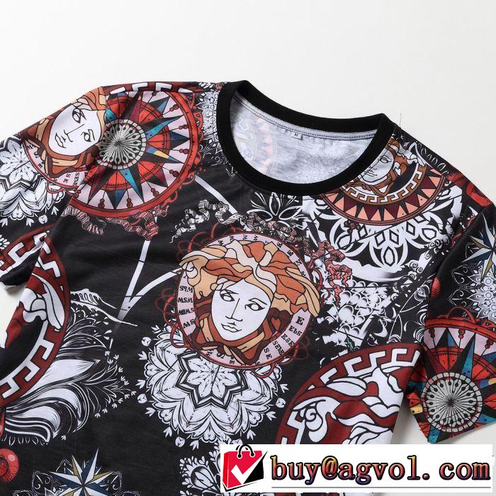VERSACE ヴェルサーチ 半袖Tシャツ 2色可選 2019年の春夏に着たい る春夏おすすめの人気商品