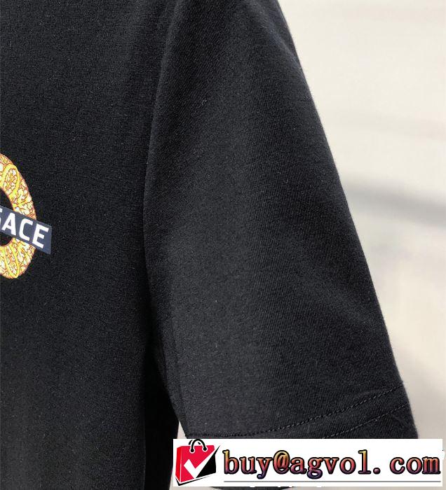 VERSACE ヴェルサーチ 半袖Tシャツ 2色可選 着るだけで上品なスタイル 《2019年》今、注目のストリート