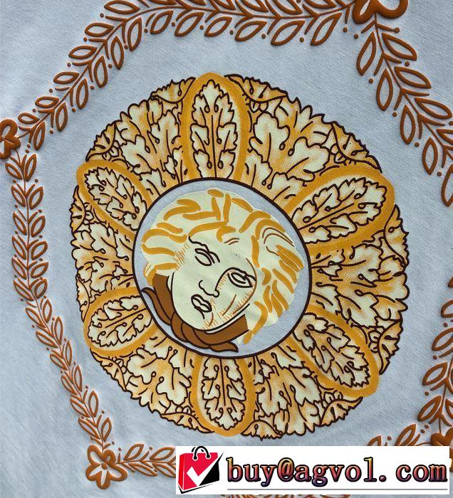 2色可選 半袖Tシャツ 2019SSのトレンド商品 今季トレンドの限定アイテム VERSACE ヴェルサーチ