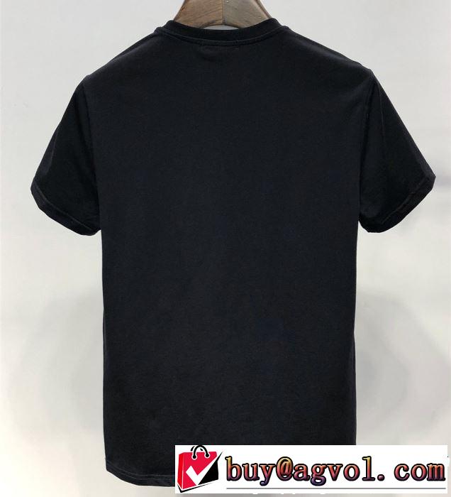 おしゃれな大人の着こなし 2019夏ファション新品 VERSACE ヴェルサーチ 半袖Tシャツ 2色可選