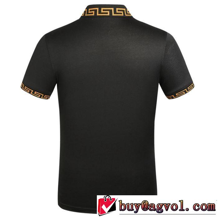 半袖Tシャツ 2色可選 男女兼用 2019年の夏のマスト 定番のスタイル春夏限定 VERSACE ヴェルサーチ