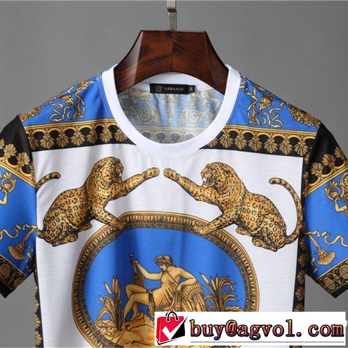 2019春夏の大注目トレンド VERSACE ヴェルサーチ 半袖Tシャツ 春夏のトレンドアイテム
