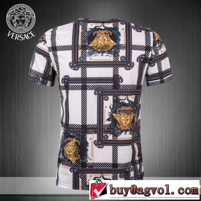 半袖Tシャツ 2色可選 今季トレンドの限定アイテム 2019年春夏のトレンドアイテム VERSACE ヴェルサーチ
