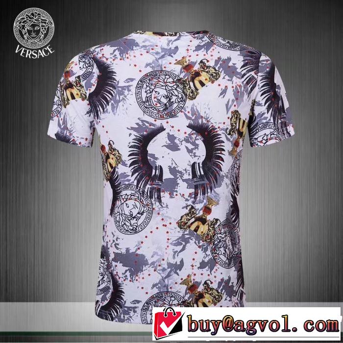 VERSACE ヴェルサーチ 半袖Tシャツ 2色可選 2019年春夏シーズンの人気 今流行りの最新コレクション
