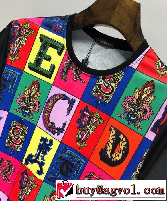 2019春夏の大注目トレンド ヴェルサーチ お勧め使える未入荷ブランド VERSACE Tシャツ/半袖