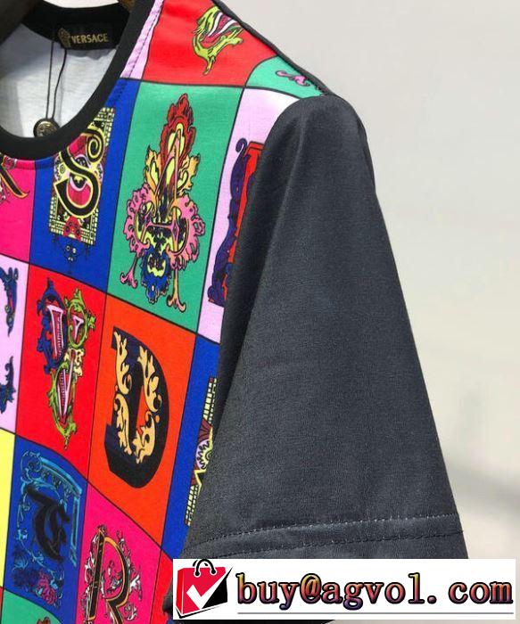 2019春夏の大注目トレンド ヴェルサーチ お勧め使える未入荷ブランド VERSACE Tシャツ/半袖