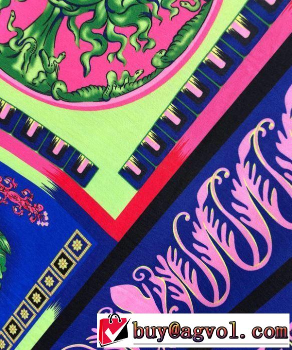春夏の流行り2019新品 ヴェルサーチ2019SSのトレンド商品 VERSACE Tシャツ/半袖 新作オシャレ