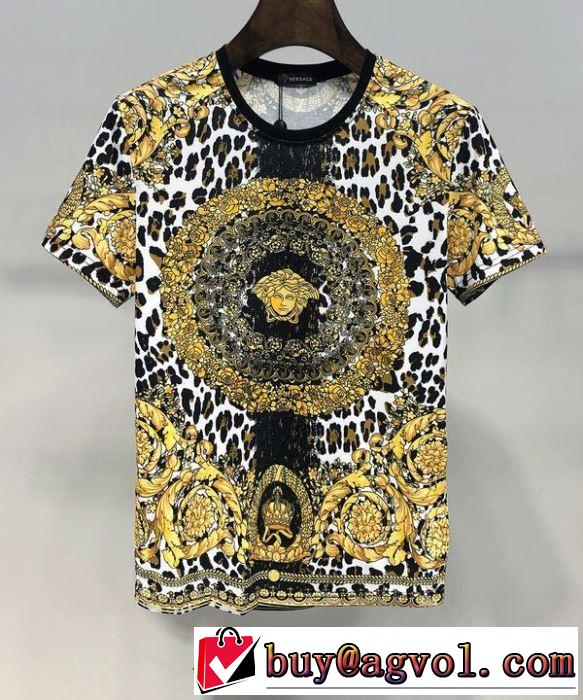 2019年最新ファッション Tシャツ/半袖 ヴェルサーチ安心と信頼のお取引 VERSACE 完売必須