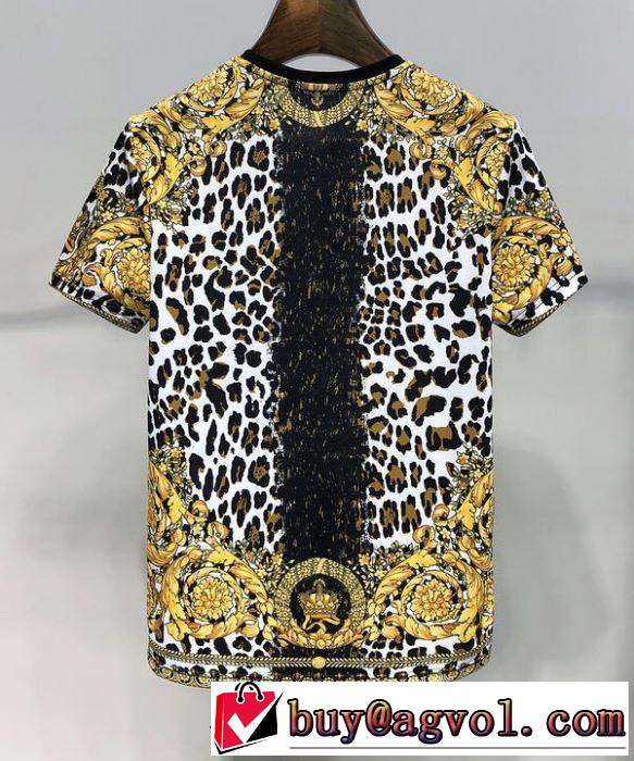 2019年最新ファッション Tシャツ/半袖 ヴェルサーチ安心と信頼のお取引 VERSACE 完売必須