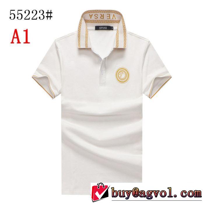 2019春夏も引き続き人気セール ヴェルサーチVERSACE 3色可選 Tシャツ/半袖 ギフトＯＫ