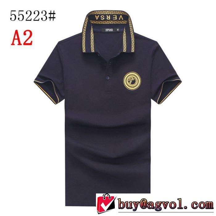 2019春夏も引き続き人気セール ヴェルサーチVERSACE 3色可選 Tシャツ/半袖 ギフトＯＫ