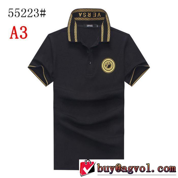 2019春夏も引き続き人気セール ヴェルサーチVERSACE 3色可選 Tシャツ/半袖 ギフトＯＫ