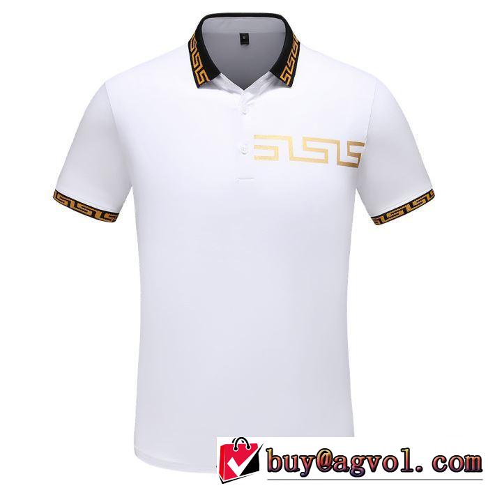 2019夏ファション新品 ヴェルサーチ 夏キレ味をプラス VERSACE 2色可選 Tシャツ/半袖