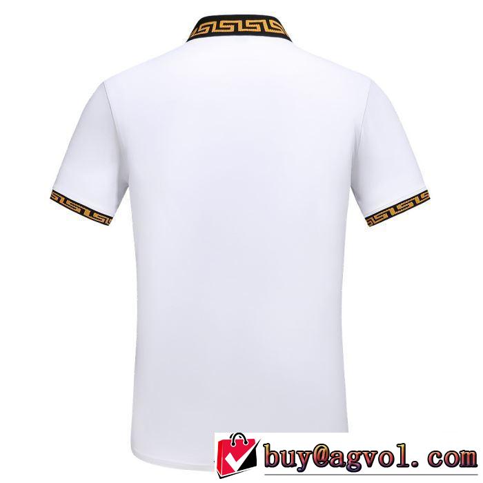 2019夏ファション新品 ヴェルサーチ 夏キレ味をプラス VERSACE 2色可選 Tシャツ/半袖