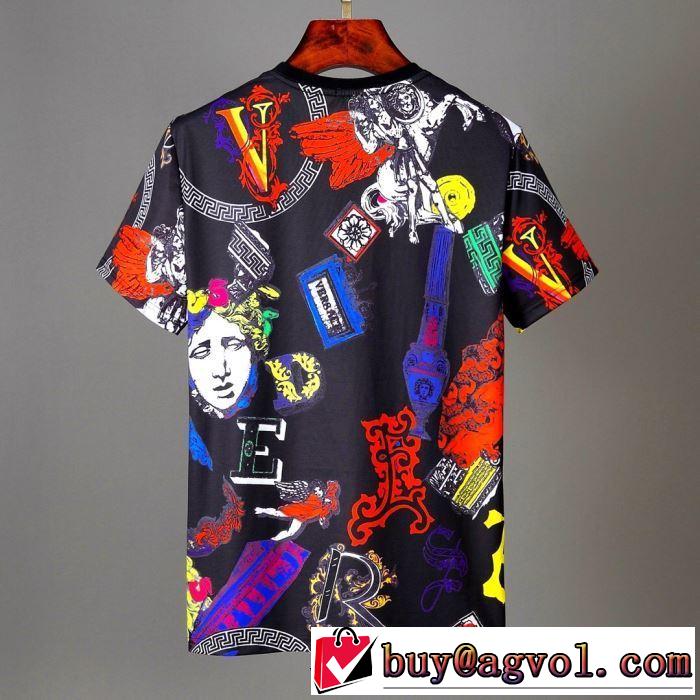 人気上昇中 ヴェルサーチVERSACE 新作オシャレ Tシャツ/半袖 【2019春夏】最新コレクション