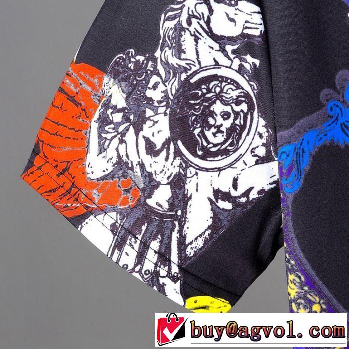 人気上昇中 ヴェルサーチVERSACE 新作オシャレ Tシャツ/半袖 【2019春夏】最新コレクション