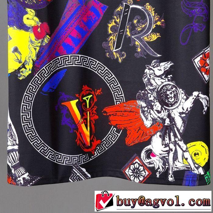 人気上昇中 ヴェルサーチVERSACE 新作オシャレ Tシャツ/半袖 【2019春夏】最新コレクション