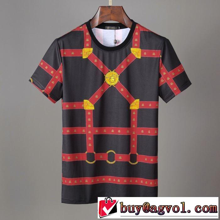 2019SSのトレンド商品 ヴェルサー 今年大人気チVERSACE 2色可選 Tシャツ/半袖