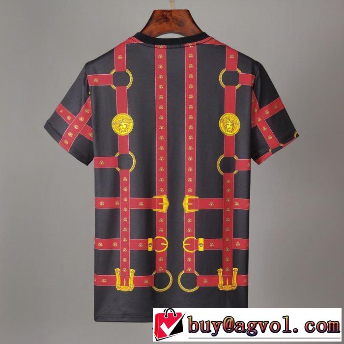 2019SSのトレンド商品 ヴェルサー 今年大人気チVERSACE 2色可選 Tシャツ/半袖
