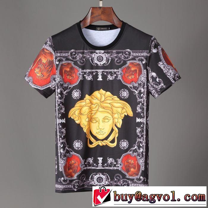 人気モデル愛用 ヴェルサーチ VERSACE 2019年最新ファッション Tシャツ/半袖 ギフトＯＫ