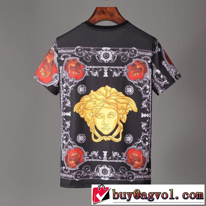 人気モデル愛用 ヴェルサーチ VERSACE 2019年最新ファッション Tシャツ/半袖 ギフトＯＫ
