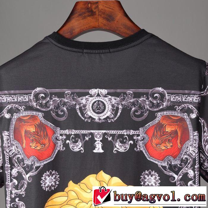 人気モデル愛用 ヴェルサーチ VERSACE 2019年最新ファッション Tシャツ/半袖 ギフトＯＫ