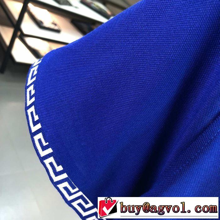 2019年最新ファッション ヴェルサーチ夏キレ味をプラス VERSACE 2色可選 Tシャツ/半袖
