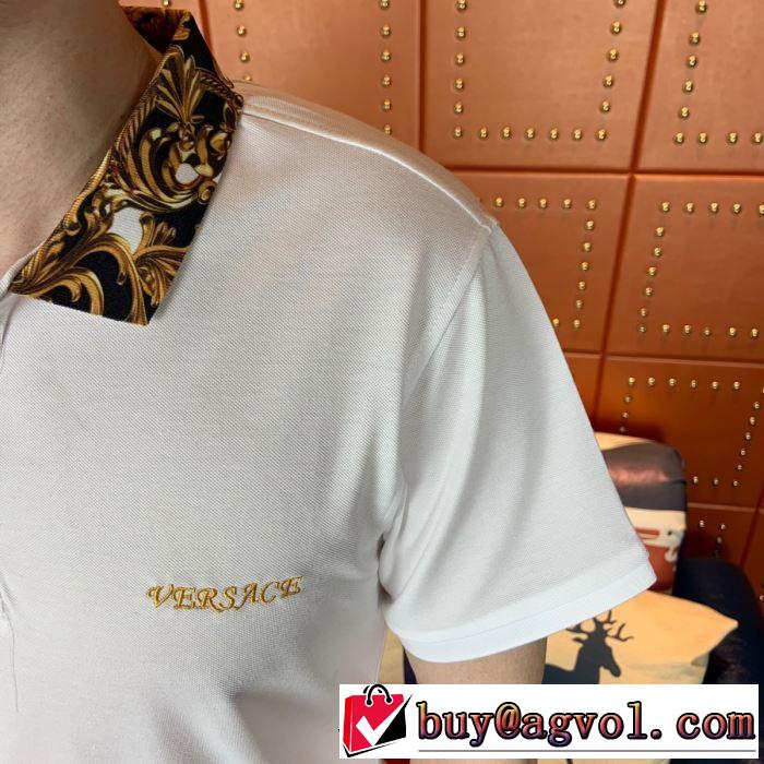 ヴェルサーチ春色の最旬の人気アイテム VERSACE 2色可選 Tシャツ/半袖 2019SSのトレンド商品