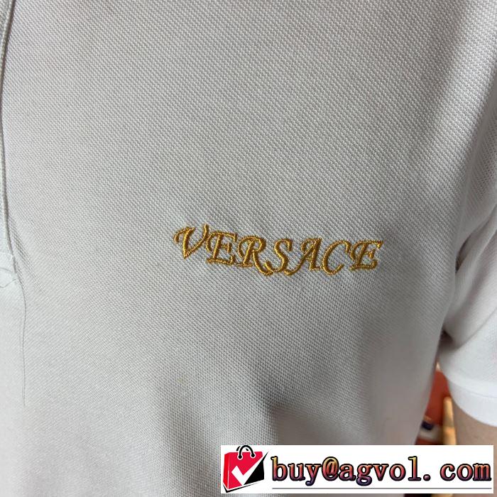 ヴェルサーチ春色の最旬の人気アイテム VERSACE 2色可選 Tシャツ/半袖 2019SSのトレンド商品