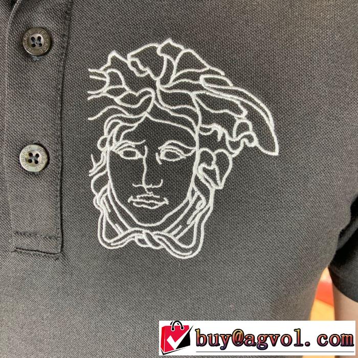 人気モデル愛用 2019SSのトレンド商品 ヴェルサーチVERSACE  Tシャツ/半袖 今年大人気