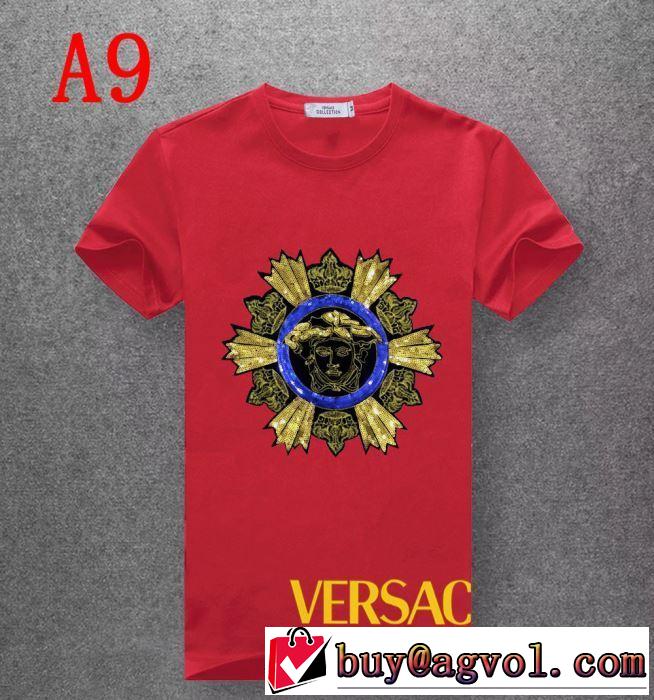 夏キレ味をプラス ヴェルサーチ 2019SSのトレンド商品 VERSACE 多色可選 Tシャツ/半袖