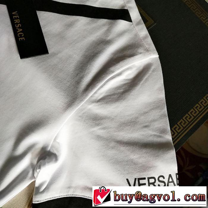 新作オシャレ ヴェルサーチVERSACE 2色可選 Tシャツ/半袖【2019春夏】最新コレクション
