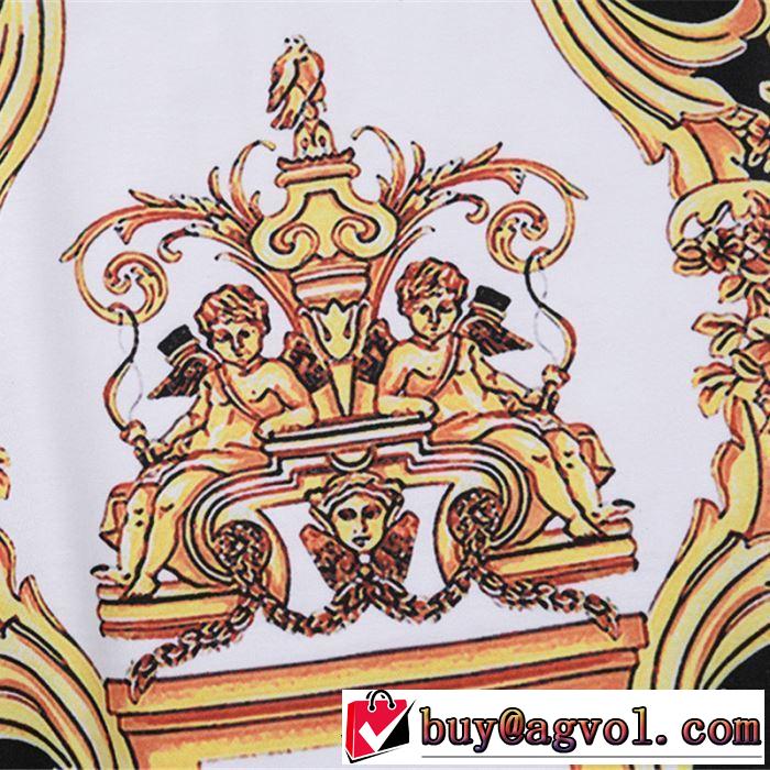 【2019年】夏のファッション  Tシャツ/半袖 ヴェルサーチ VERSACE 期間限定価格  入手超困難